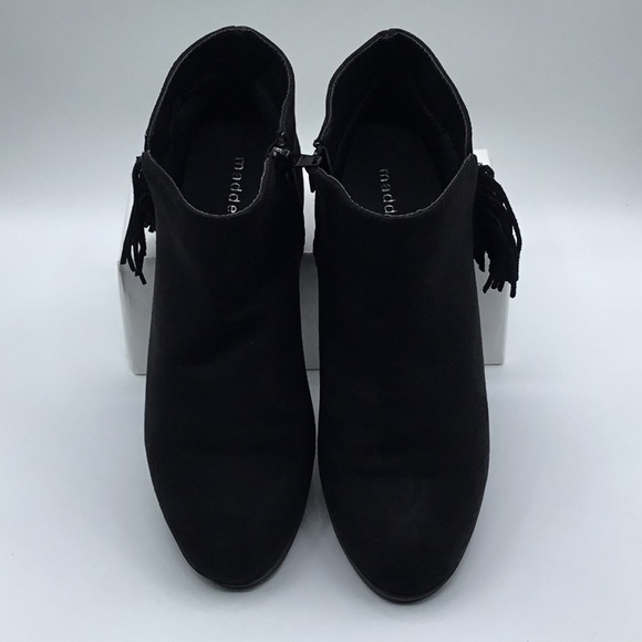 New Madden Girl black suede booties - Picture 4 of 7